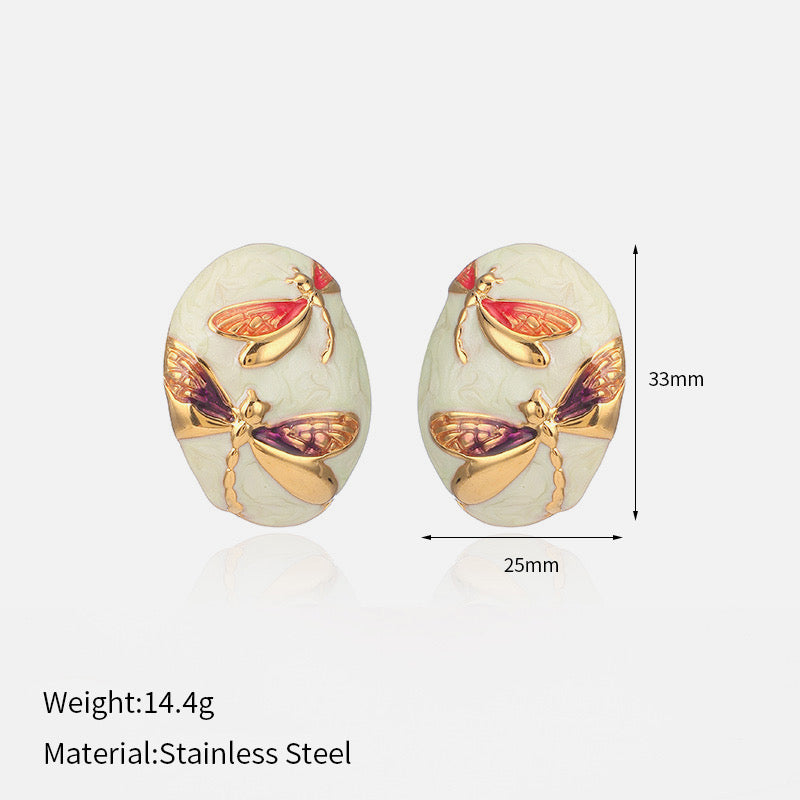 Dragonfly Ear Stud