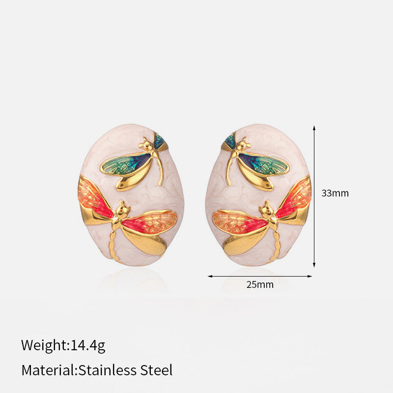 Dragonfly Ear Stud