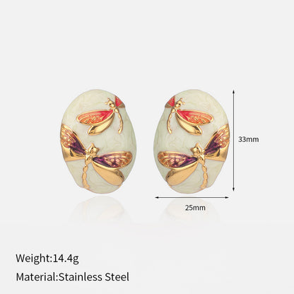 Dragonfly Ear Stud