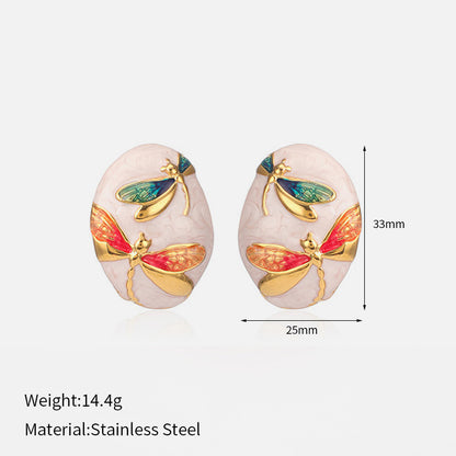 Dragonfly Ear Stud