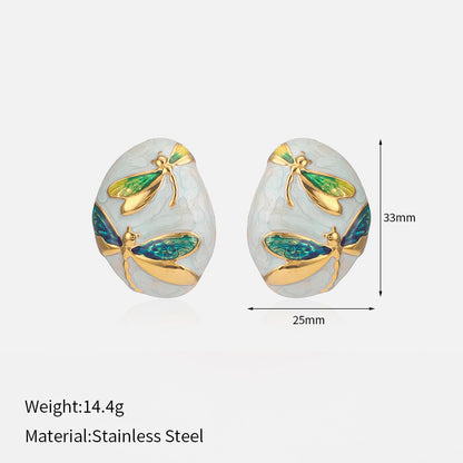 Dragonfly Ear Stud